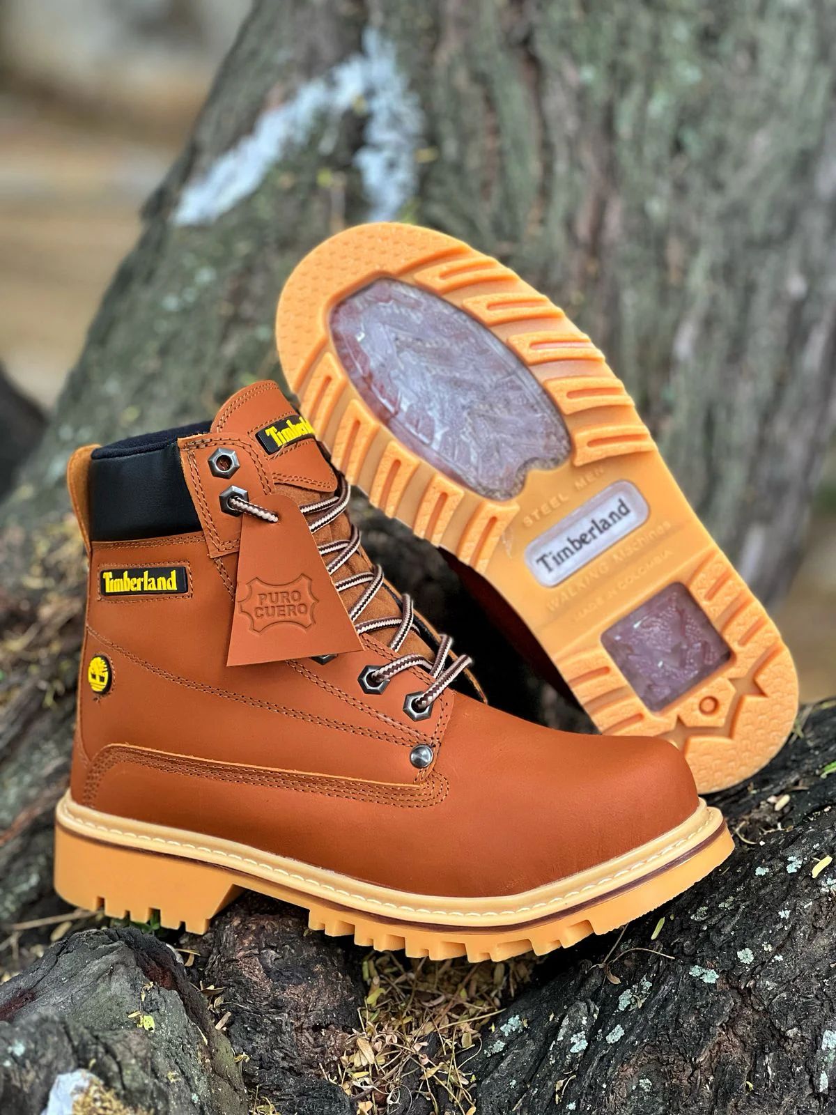 BOTA TIMBERLAND 100% CUERO TIPO PESADO