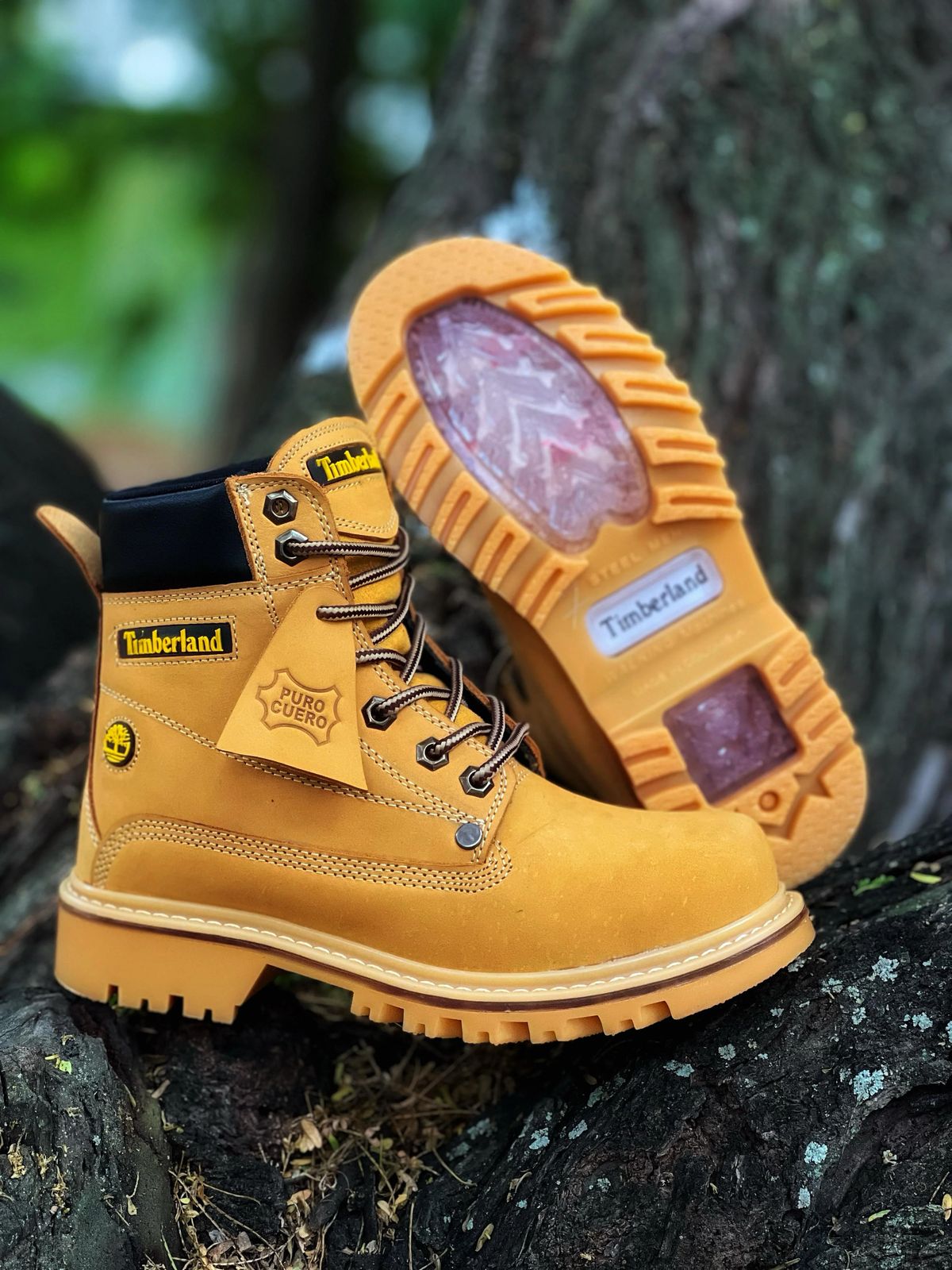 BOTA TIMBERLAND 100% CUERO TIPO PESADO