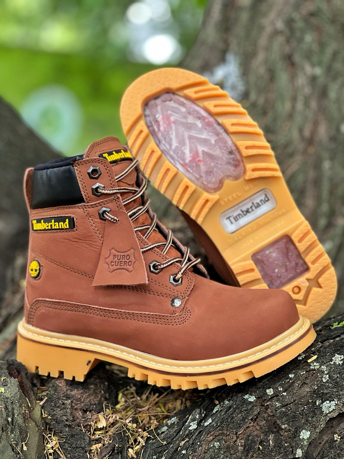 BOTA TIMBERLAND 100% CUERO TIPO PESADO