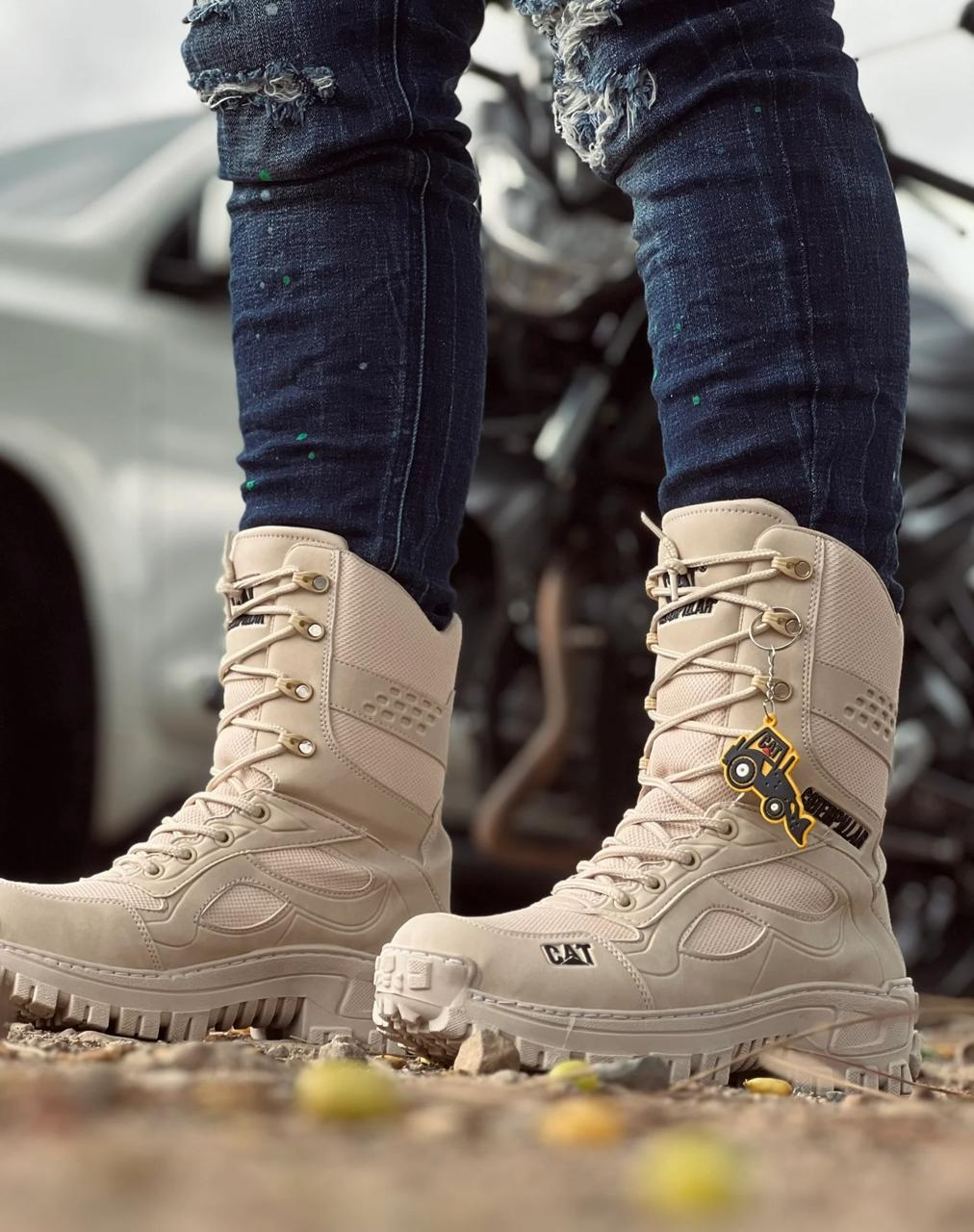 BOTA TÁCTICA CAÑA ALTA