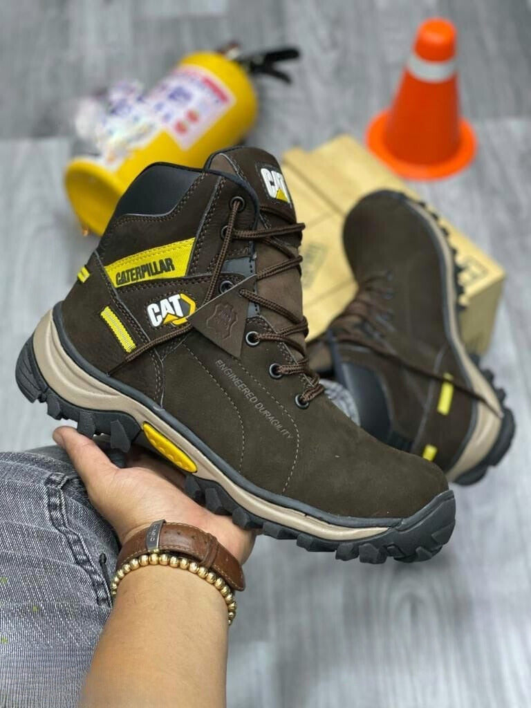 CATERPILLAR CUERO PUNTA DE ACERO DILECTRICAS