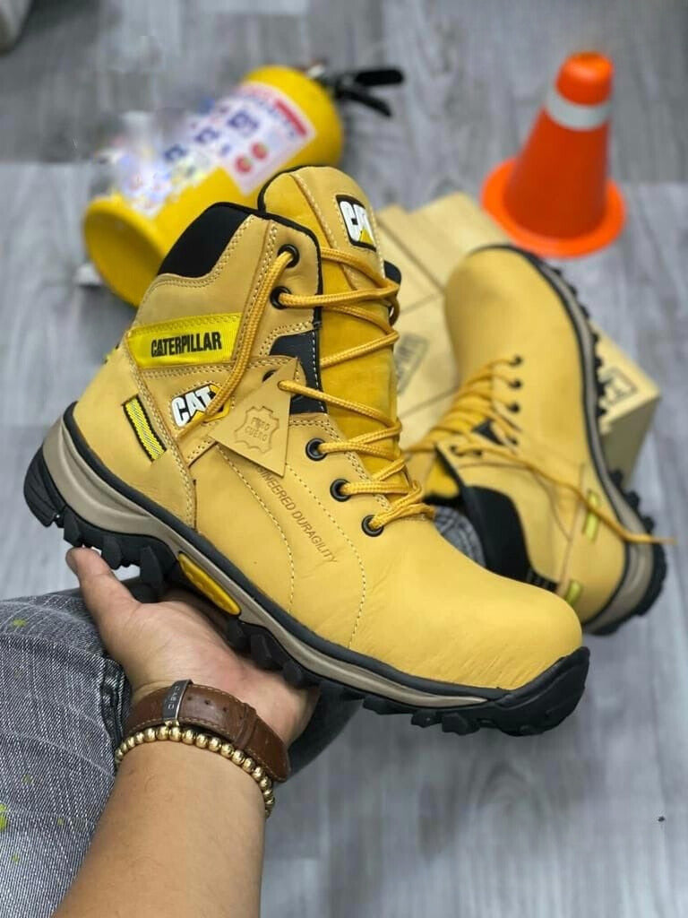 CATERPILLAR CUERO PUNTA DE ACERO DILECTRICAS